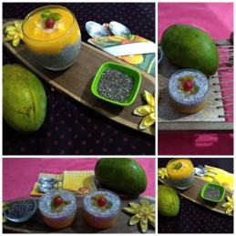 Mango- Chia seeds Pudding Recipe